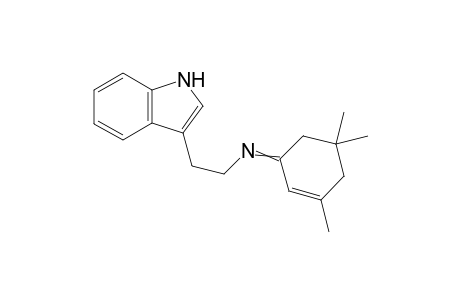 N-(2-(1H-Indol-3-yl)ethyl)-3,5,5-trimethyl-2-cyclohexen-1-imine