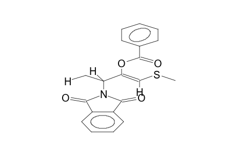 (Z)-1-METHYLTHIO-3-PHTHALIMIDO-2-BENZOYLOXYBUTENE