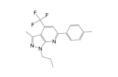 1H-pyrazolo[3,4-b]pyridine, 3-methyl-6-(4-methylphenyl)-1-propyl-4-(trifluoromethyl)-