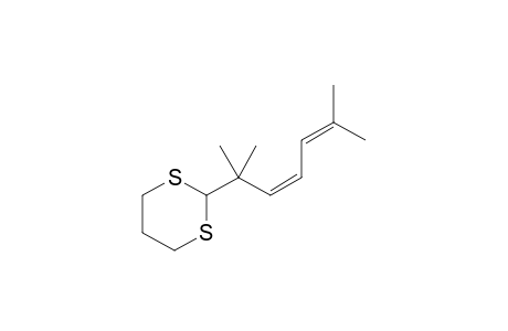 (Z)-2-(1,3-Dithian-2-yl)-2,6-dimethylhepta-3,5-diene