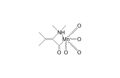 2-Dimethylamino-3-methyl-but-2-enal-(teracarbonyl) manganese