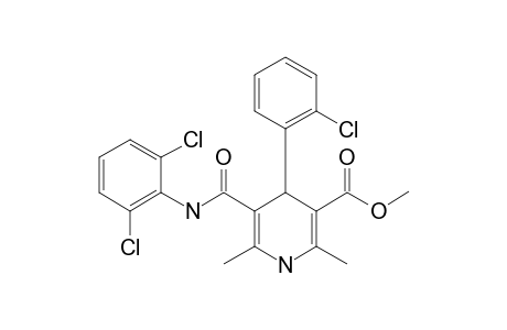 METHYL-4-(2-CHLOROPHENYL)-5-[(2,6-DICHLOROPHENYL)-CARBAMOYL]-2,6-DIMETHYL-1,4-DIHYDROXYPYRIDINE-3-CARBOXYLATE