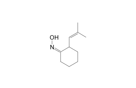 2-(2-Methyl-propenyl)-cyclohexanone oxime