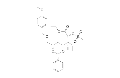 (ANTI)-(2S*,3S)-2-[(METHANESULFONYL)-OXY]-3-[(2S,4R,6S)-6-[[(4-METHOXYBENZYL)-OXY]-METHYL]-2-PHENYL-1,3-DIOXAN-4-YL]-PENT-4-ENOATE