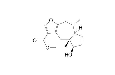 4,4a,5,6,7,7a.alpha.,8,9-Octahydro-5.beta.-hydroxy-4a.beta.,8.alpha.-dimethylazuleno[6,5-b]furan-3-carboxylic Acid Methyl Ester