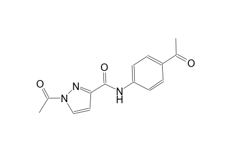 1-acetyl-N-(4-acetylphenyl)-1H-pyrazole-3-carboxamide