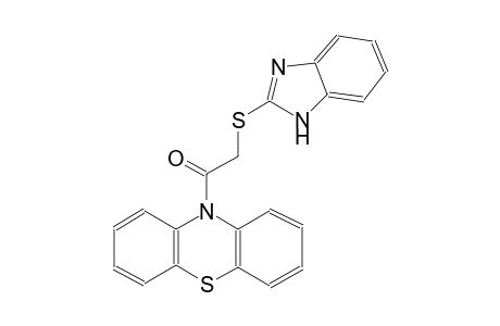 10-[(1H-benzimidazol-2-ylsulfanyl)acetyl]-10H-phenothiazine