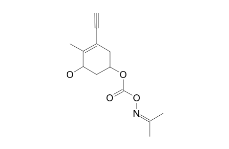 (3S,5S)/(3R,5R)-1-ETHYNYL-3-HYDROXY-2-METHYL-5-[(ACETONOXIME)-CARBONYLOXY]-1-CYCLOHEXENE