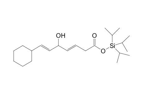 Triisopropylsilyl 7-cyclohexylhepta-3E,6E-dienoate
