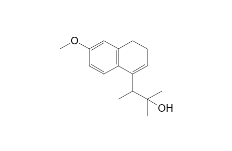 3-(1',2'-Dihydro-7'-methoxynaphthalen-4'-yl)-2-methylbutan-2-ol