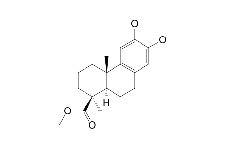 Methyl 12,13-dihydroxypodocarpa-8,11,13-trien-19-oate