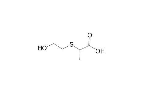 2-(2-Hydroxyethylthio)propionic acid