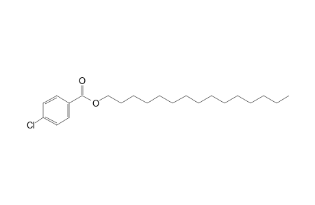 4-Chlorobenzoic acid, pentadecyl ester