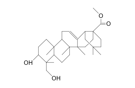 3.alpha.,24-Dihydroxy-olean-12-en-28-oic-acid,methylester