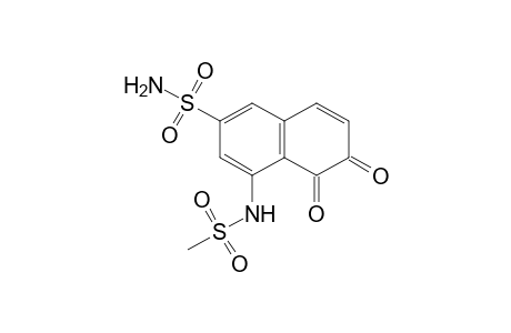 2-Naphthalenesulfonamide, 5,6-dihydro-4-[(methylsulfonyl)amino]-5,6-dioxo-