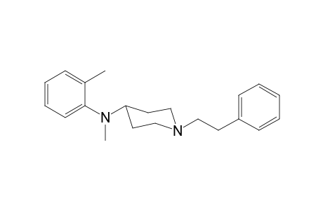 N-Methyl-N-(2-methylphenyl)-1-(2-phenylethyl)piperidin-4-amine