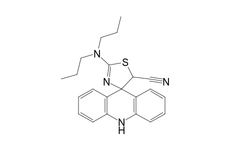 2'-(dipropylamino)-5'-spiro[10H-acridine-9,4'-5H-thiazole]carbonitrile
