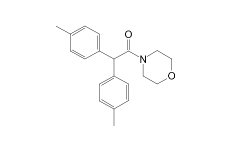 Bis[.alpha.-(4-methylphenyl)]acetylmorpholinamide