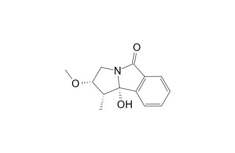 9b.alpha.-Hydroxy-2.alpha.-methoxy-1.alpha.-methyl-1,2,3,9b-tetrahydro-5H-pyrrolo[2,1-a]isoindol-5-one