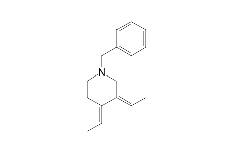 (3Z,4E)-1-benzyl-3,4-di(ethylidene)piperidine