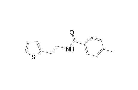 4-Methyl-N-[2-(2-thienyl)ethyl]benzamide