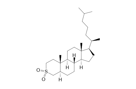 3-Thia-5.alpha.-cholestane 3,3-dioxide