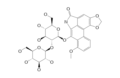 ARISTOLACTAM-9-O-BETA-D-GLUCOPYRANOSYL-(1->2)-BETA-D-GLUCOPYRANOSIDE