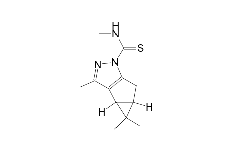 (3bS,4aR)-N,3,4,4-tetramethyl-3b,4,4a,5-tetrahydro-1H-cyclopropa[3,4]cyclopenta[1,2-c]pyrazole-1-carbothioamide