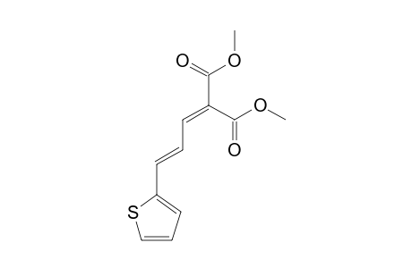 2-[3-(2-thienyl)prop-2-enylidene]malonic acid dimethyl ester