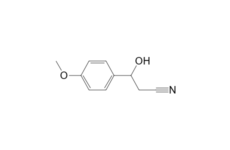 .beta.-Hydroxy-4-methoxybenzenepropanenitrile