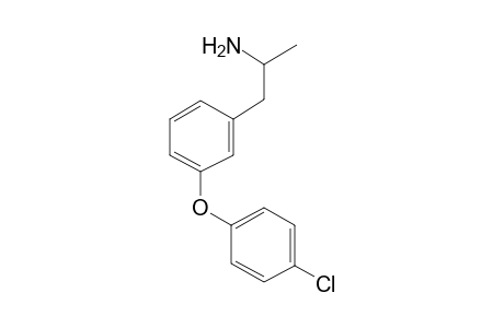 2-[3-(4-Chlorophenoxy)phenyl]-1-methylethylamine