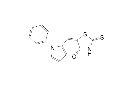 (5E)-5-[(1-phenyl-1H-pyrrol-2-yl)methylene]-2-thioxo-1,3-thiazolidin-4-one