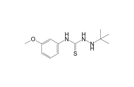 1-tert-butyl-4-(m-methoxyphenyl)-3-thiosemicarbazide