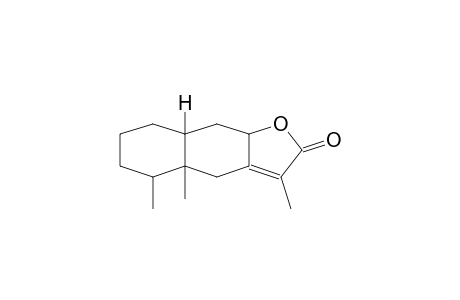 NAPHTHO[2,3-B]FURAN-2(4H)-ONE, 4A,5,6,7,8,8A,9,9A-OCTAHYDRO-3,4A,5-TRIMETHYL-