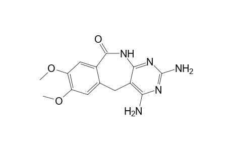 1,3-bis(azanyl)-8,9-dimethoxy-5,11-dihydropyrimido[4,5-c][2]benzazepin-6-one