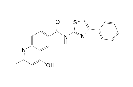 6-quinolinecarboxamide, 4-hydroxy-2-methyl-N-(4-phenyl-2-thiazolyl)-