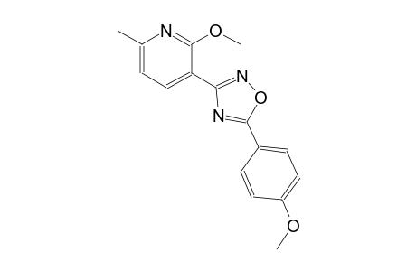 pyridine, 2-methoxy-3-[5-(4-methoxyphenyl)-1,2,4-oxadiazol-3-yl]-6-methyl-