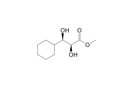 Methyl (1S*,3R*)-3-cyclohexyl-2,3-dihydroxypropanoate