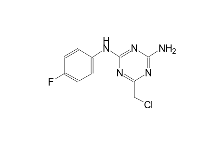 N-[4-amino-6-(chloromethyl)-1,3,5-triazin-2-yl]-N-(4-fluorophenyl)amine