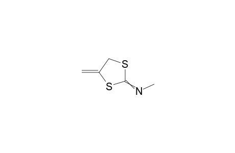 N-Methyl-4-methylidene-1,3-dithiolan-2-imine