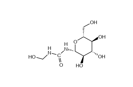 1-(beta-D-GLUCOPYRANOSYL)-3-(HYDROXYMETHYL)UREA