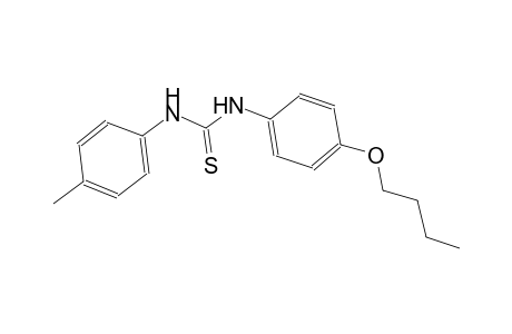 N-(4-butoxyphenyl)-N'-(4-methylphenyl)thiourea