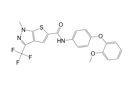 1H-thieno[2,3-c]pyrazole-5-carboxamide, N-[4-(2-methoxyphenoxy)phenyl]-1-methyl-3-(trifluoromethyl)-