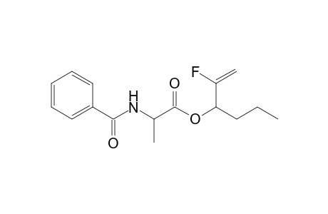 2-Fluoro-1-propylprop-2-enyl 2-(Benzoylamino)propanoate