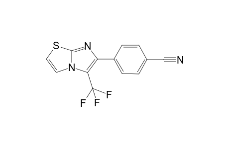 4-(5-(Trifluoromethyl)imidazo[2,1-b]thiazol-6-yl)benzonitrile