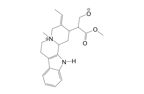 2-[(3Z)-3-ethylidene-5-methyl-2,4,6,7,12,12b-hexahydro-1H-indolo[2,3-a]quinolizin-5-ium-2-yl]-3-hydroxypropanoic acid methyl ester