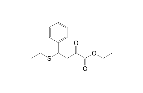 Ethyl 4-(ethylthio)-2-oxo-4-phenyl-butanoate