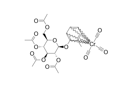 (PR)-TRICARBONYL-[1-METHYL-2-(2,3,4,6-TETRA-O-ACETYL-BETA-D-GLUCOPYRANOSYL-OXY)-ETA(6)-BENZENE]-CHROMIUM