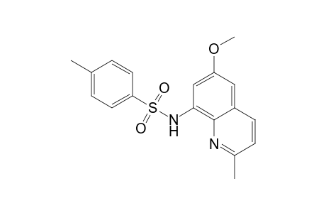N-(6-methoxy-2-methyl-8-quinolinyl)-4-methylbenzenesulfonamide