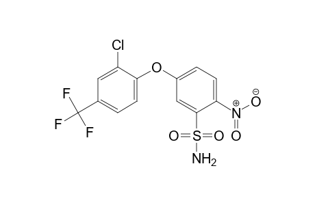 Benzenesulfonamide, 5-[2-chloro-4-(trifluoromethyl)phenoxy]-2-nitro-